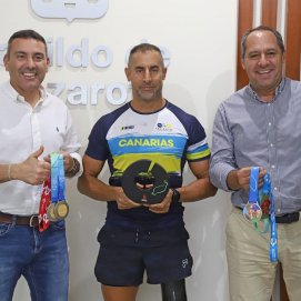 Recepción de Lionel Morales