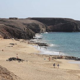 Costas de Lanzarote en Papagayo