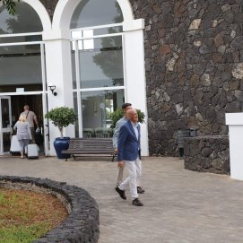 Turistas en Lanzarote en una imagen de archivo. Foto: La Voz de Lanzarote.