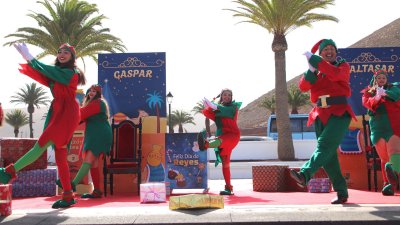 Los Reyes Magos en el municipio de Yaiza 
