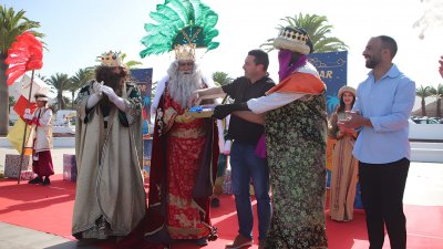 Los Reyes Magos en el municipio de Yaiza 