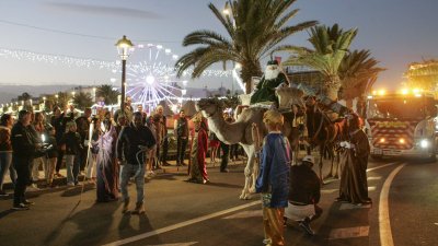 Cabalgata de Reyes en Arrecife, 2024 (Fotos: Juan Mateos)