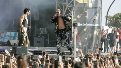 Actuaciones del elenco de 'La Reina del Flow 3' en Lanzarote (Fotos; Juan Mateos)