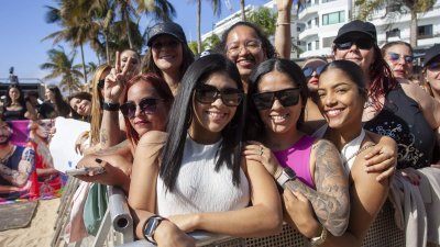 Actuaciones del elenco de 'La Reina del Flow 3' en Lanzarote (Fotos; Juan Mateos)