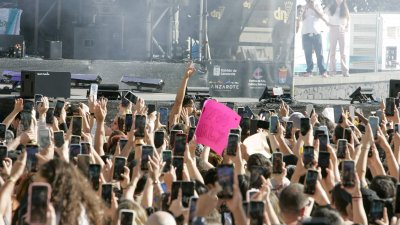 Actuaciones del elenco de 'La Reina del Flow 3' en Lanzarote (Fotos; Juan Mateos)