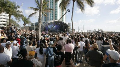 Actuaciones del elenco de 'La Reina del Flow 3' en Lanzarote (Fotos; Juan Mateos)