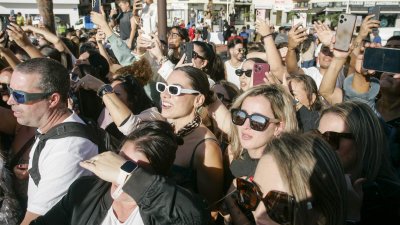 Actuaciones del elenco de 'La Reina del Flow 3' en Lanzarote (Fotos; Juan Mateos)