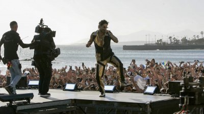 Actuaciones del elenco de 'La Reina del Flow 3' en Lanzarote (Fotos; Juan Mateos)