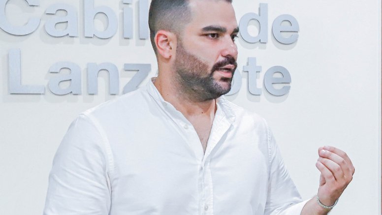 El consejero de Política Territorial del Cabildo de Lanzarote, Jesús Machín.