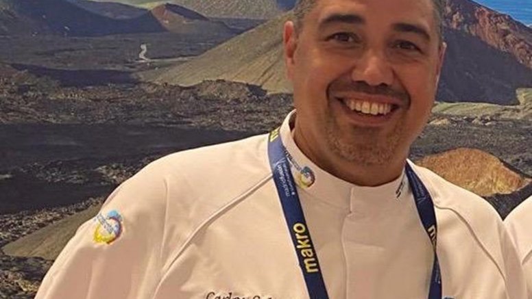 Carlos Cabrera, jefe de cocina del Hotel Salinas Paradisus de Lanzarote