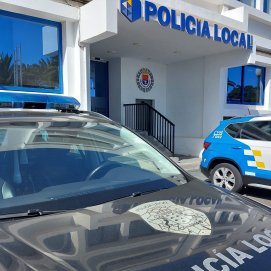 Exterior de la sede central de la Policía Local de Arrecife