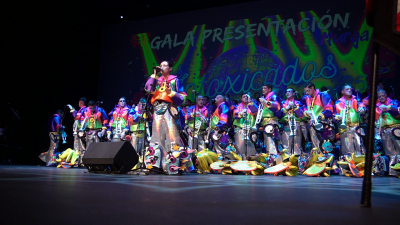 Presentación de la murga Los Intoxicados, 2025