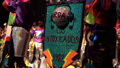 Presentación de la murga Los Intoxicados, 2025