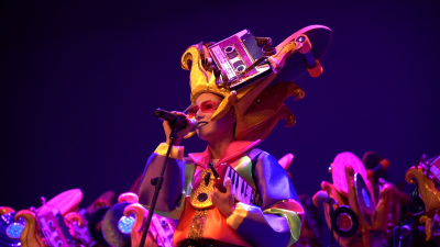 Presentación de la murga Los Intoxicados, 2025