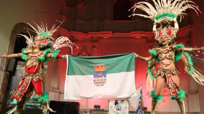 Presentación de la comparsa Los Cumbacheros, 2025