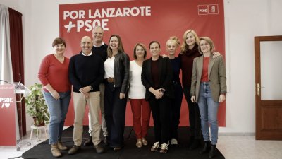 María Dolores Corujo presenta su candidatura a la Secretaría General del PSOE de Lanzarote