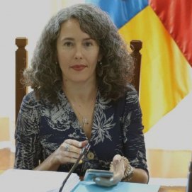 Ariagona González en el Pleno