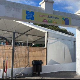 Parque infaltil de Teguise el pasado fin de semana