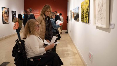 Inaugurado el ‘V Certamen de Dibujo y Pintura Elisa Betancort Delgado’ 