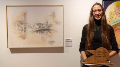 Inaugurado el ‘V Certamen de Dibujo y Pintura Elisa Betancort Delgado’ 