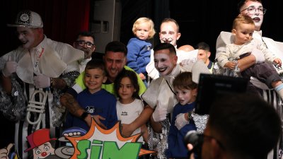 Presentación de la murga Los Simplones, 2025