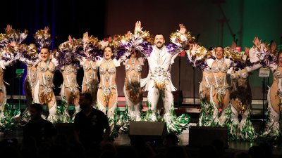 Presentación de la murga Los Simplones, 2025