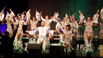 Presentación de la murga Los Simplones, 2025