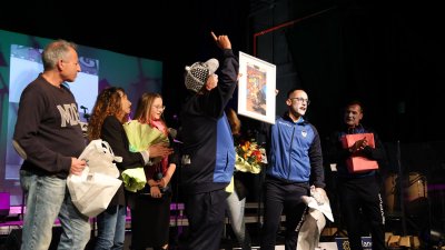 Presentación de la murga Los Simplones, 2025