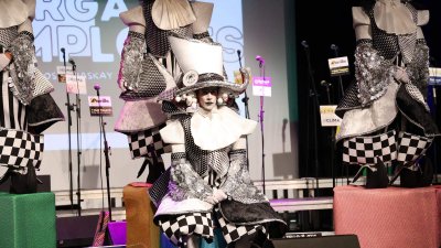 Presentación de la murga Los Simplones, 2025