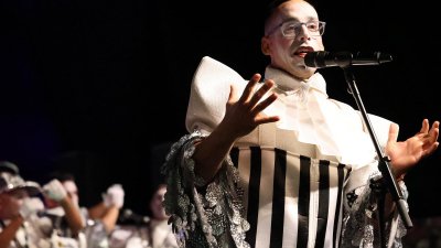 Presentación de la murga Los Simplones, 2025