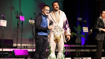 Presentación de la murga Los Simplones, 2025