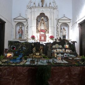 Portal de Belén de la iglesia La Candelaria