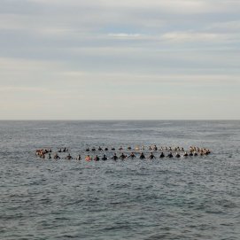 Los surfistas en la 'Lanzarote Quemao Class' 