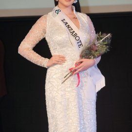 Xiomara Cabrera en el certamen en Tenerife