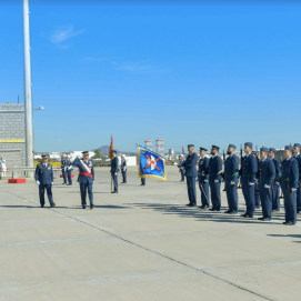 Homenaje a la Patrona del Ejército de Aire en la Base Militar de Lanzarote.