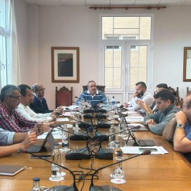 El Consejo de Administración de los Centros de Arte, Cultura y Turismo este miércoles. Foto: CACT.
