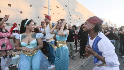 Primer día de Carnaval de Día en Arrecife, 2025 (Fotos: Juan Mateos)