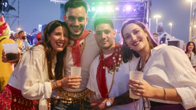Primer día de Carnaval de Día en Arrecife, 2025 (Fotos: Juan Mateos)