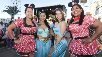 Primer día de Carnaval de Día en Arrecife, 2025 (Fotos: Juan Mateos)