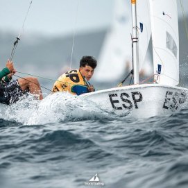 Miguel Ángel Morales y Alejandro Martín en el Mundial ISAF Brasil