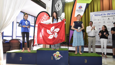 Entrega de premios de la Regata Internacional Trofeo Presidente de Optimist