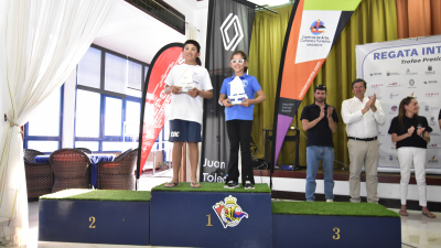Entrega de premios de la Regata Internacional Trofeo Presidente de Optimist