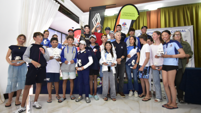 Entrega de premios de la Regata Internacional Trofeo Presidente de Optimist