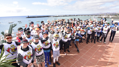 Entrega de premios de la Regata Internacional Trofeo Presidente de Optimist
