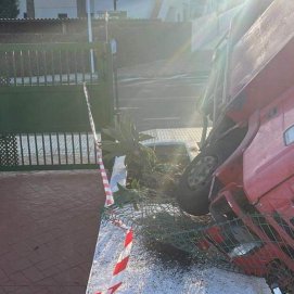 Accidente de camión