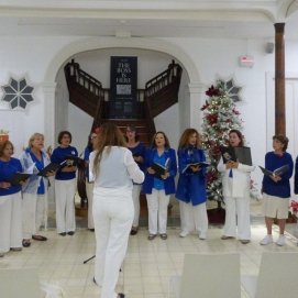La Coral Polifónica en el Real Club Náutico de Arrecife