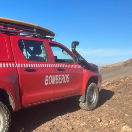 Vehículo de los Bomberos