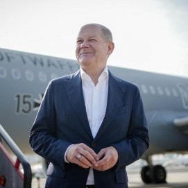 El canciller alemán Olaf Sholz