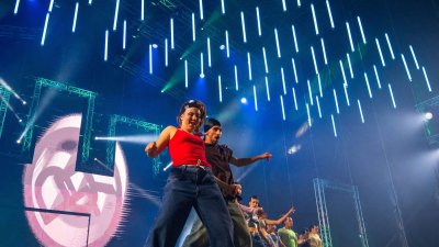 Gala de escuelas de bailes en el carnaval de Arrecife, 2025 