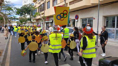 Pasacalles escolares del Carnaval de Arrecife